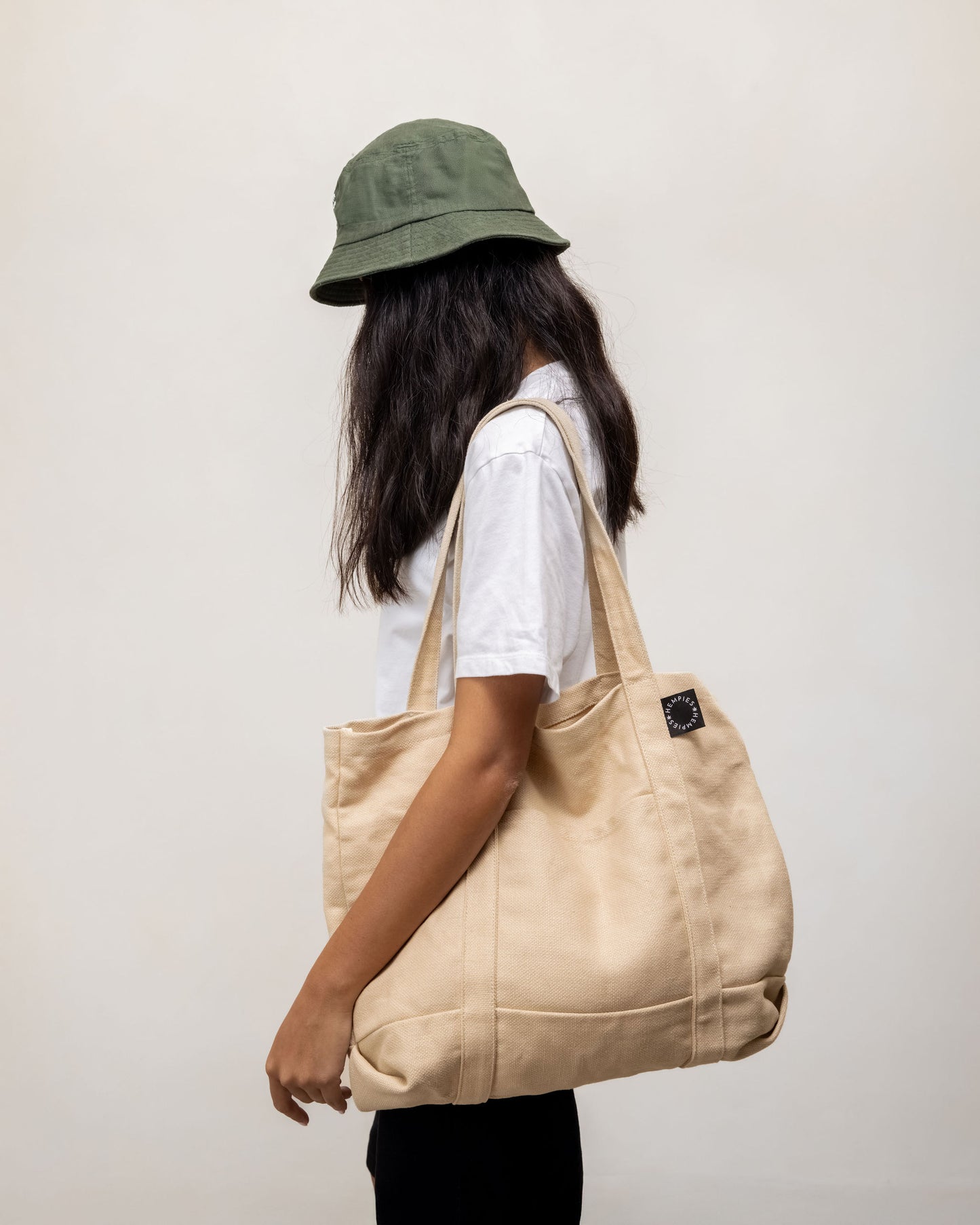 Hemp Bucket Hat in Olive Green Unisex | Sustainable, UV Resistant, Breathable