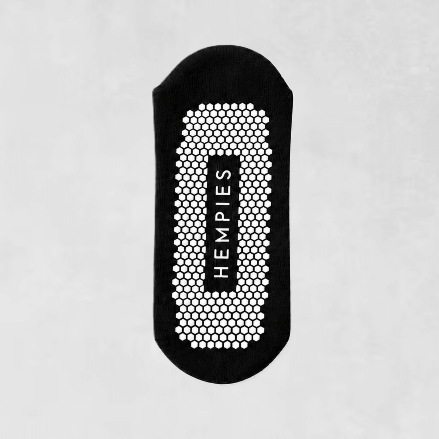 Studio Grip Socks - Black Sock / White Grip