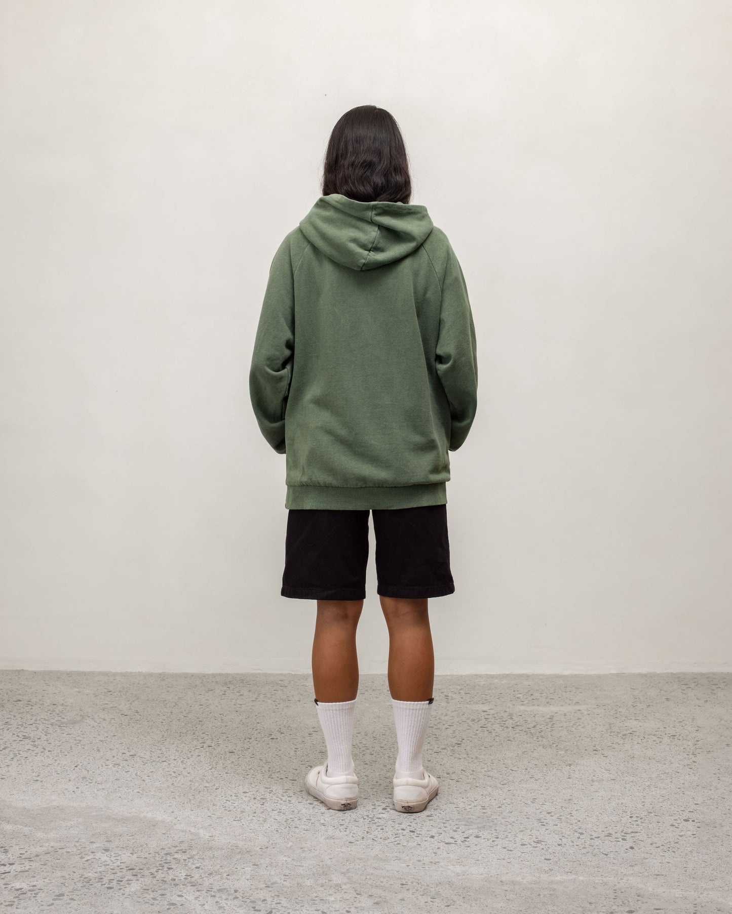 Hempies Unisex Hoodie in Olive Green | Sustainable Blend of Hemp and Organic Cotton