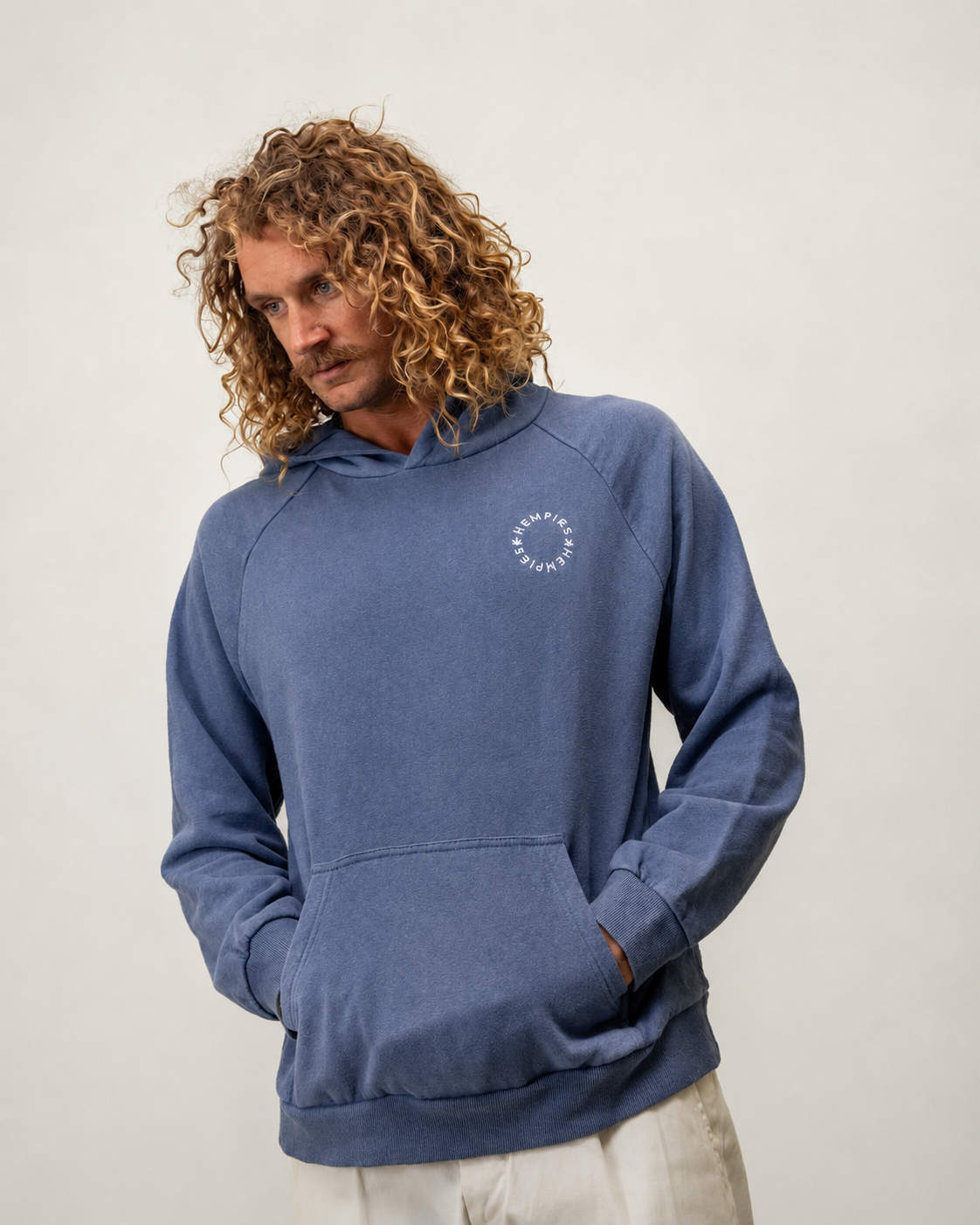 Navy Blue Hoodie Unisex | Sustainable Blend of Hemp and Organic Cotton