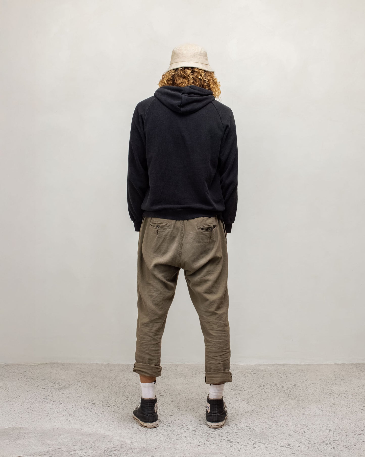 Hempies Unisex Hoodie in Charcoal Black | Sustainable Blend of Hemp and Organic Cotton