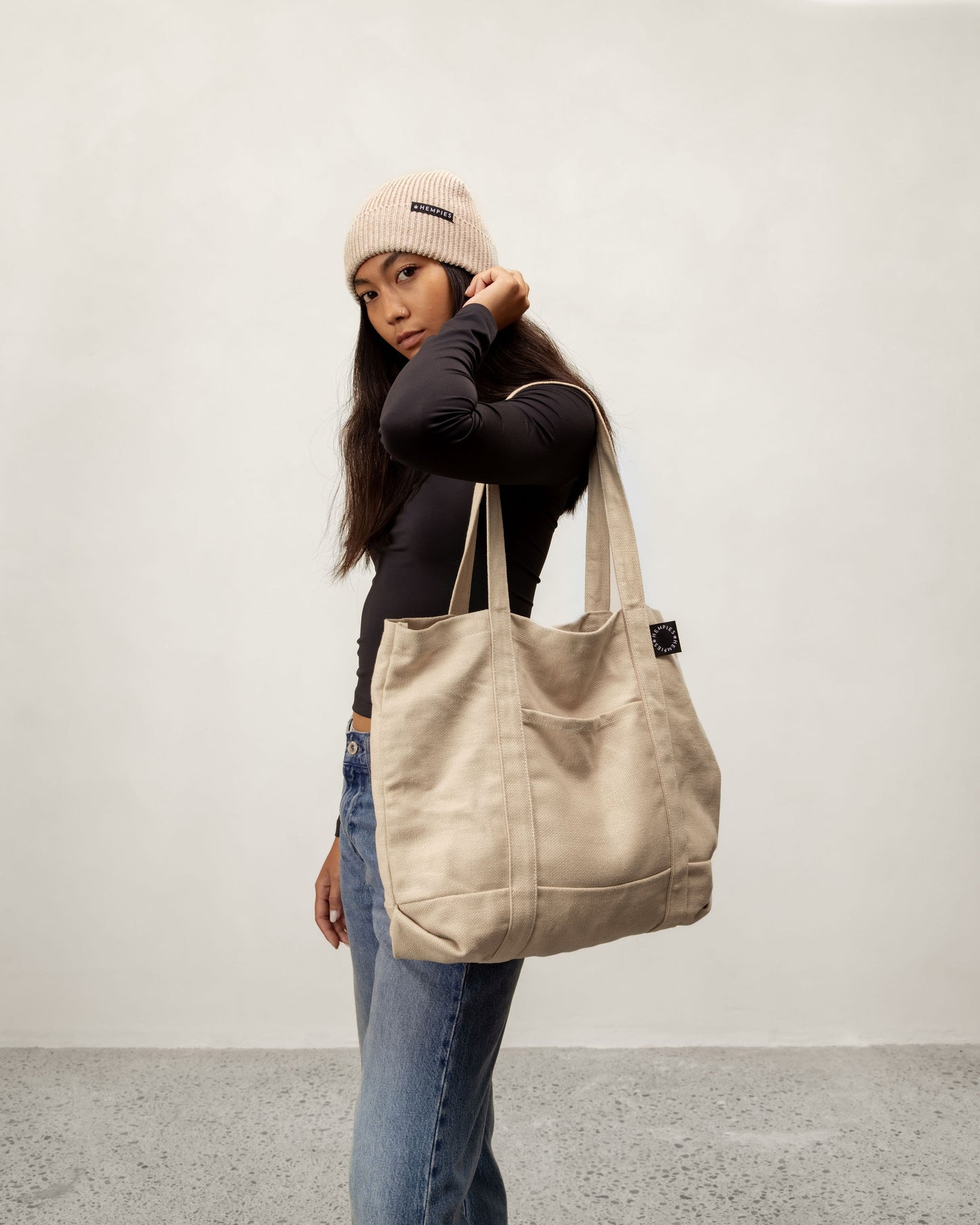100% Hemp Tote Bag | Sustainable, Versatile, Durable