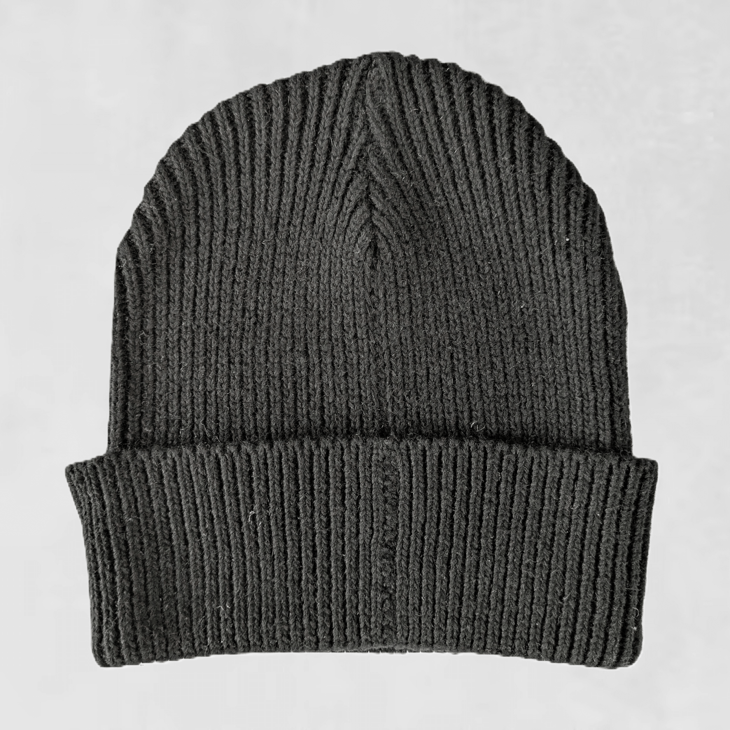 Hempies Black Hemp & Organic Cotton Beanie | Warm, Comfortable, Sustainable