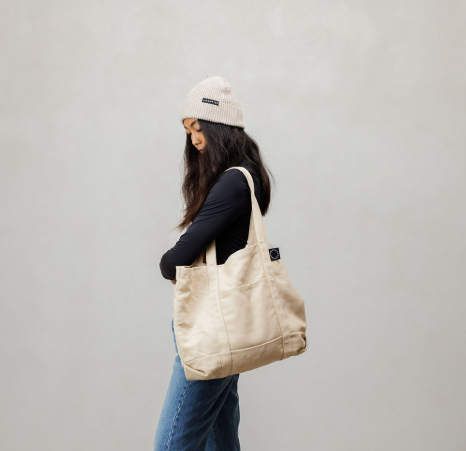 100% Hemp Tote Bag | Sustainable, Versatile, Durable